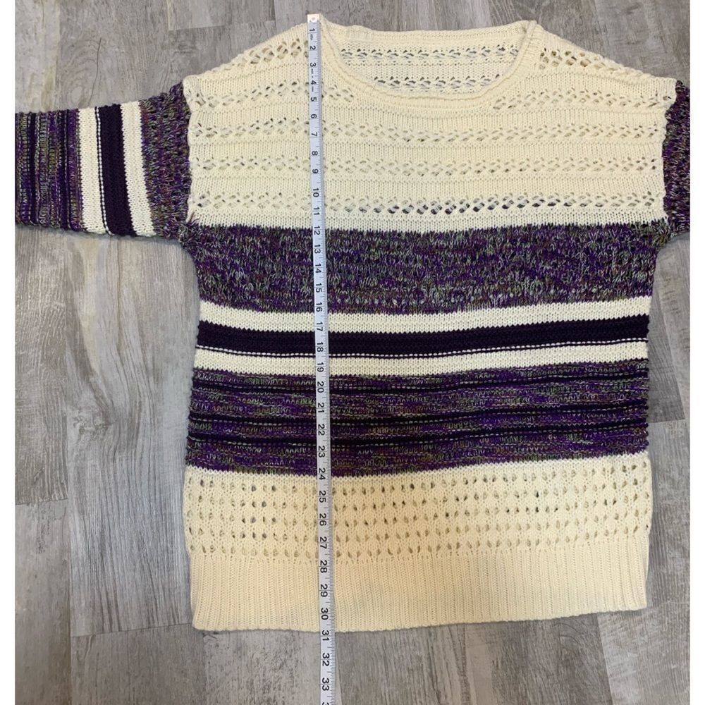 Oversize long sleeve acrylic extra-large sweater - Picture 4 of 8